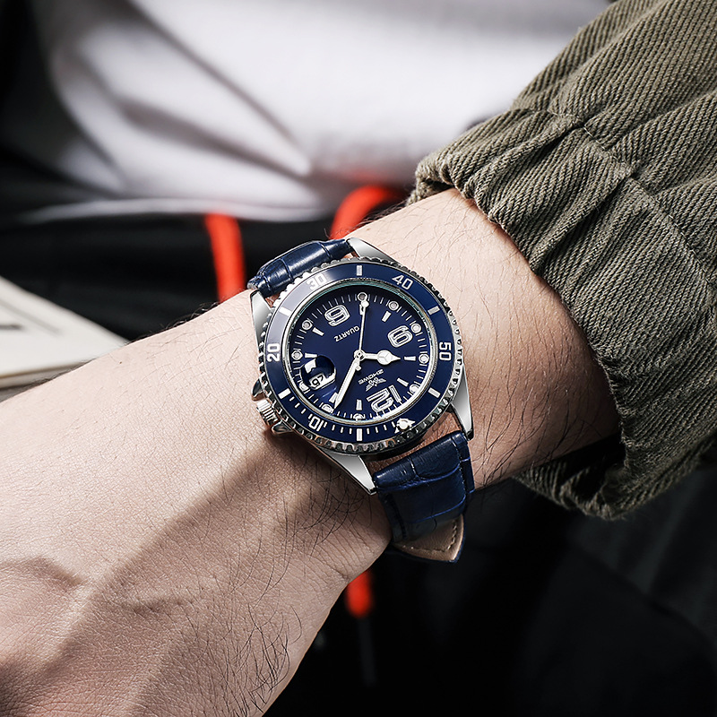 Fashion Leather Strap Men Busi - Cartier Watch Tank review and price
