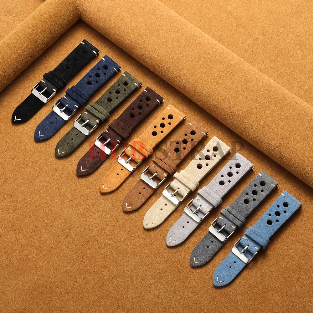 Quick Release Soft Suede Strap - Suede Strap Watch review and price