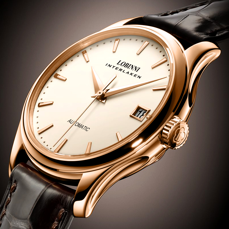 LOBINNI L12026 Men's Mechanica - Omega Watch Constellation review and price