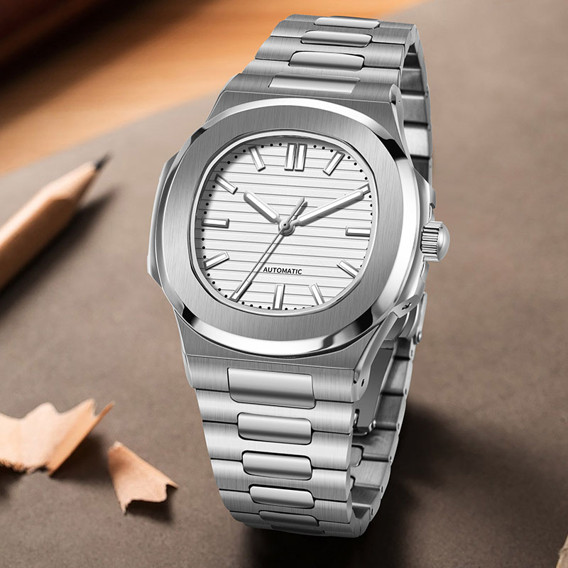 MACARLON 43mm Nautilus Style A - Patek Philippe Watch Nautilus review and price